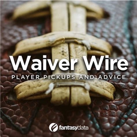 waiver wire pickups|More.